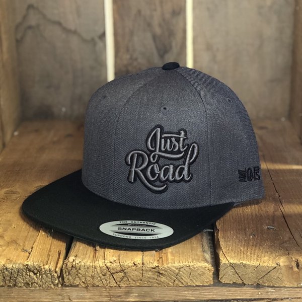 Snapback Cap, 3D Stick "Just Road"